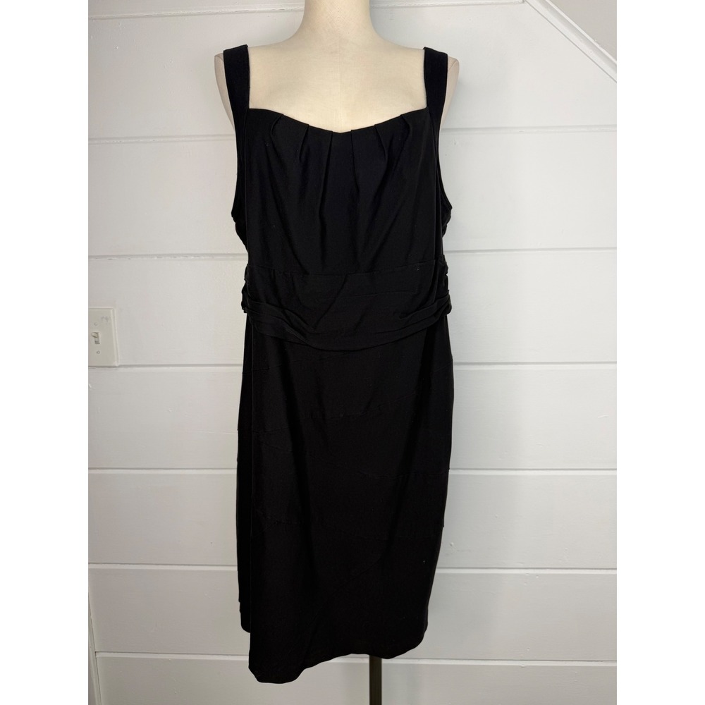 Y2K Torrid‎ Size 24 Black Dress Body Con Whimsygoth Retro Cocktail